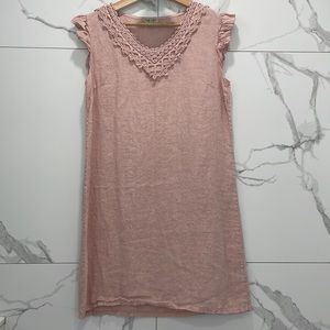 Light Pink linen dress